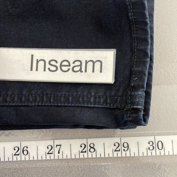 Rag & Bone Jeans Skinny Zipper Denim Wax Black Size 25 - Picture 11 of 11